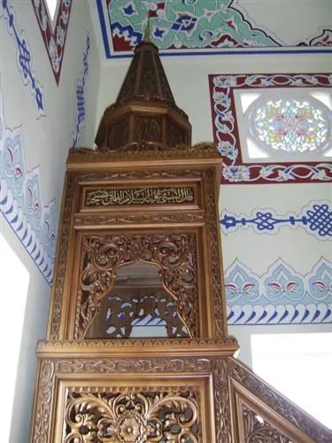 Ahşap Oyma Minber (9/11)