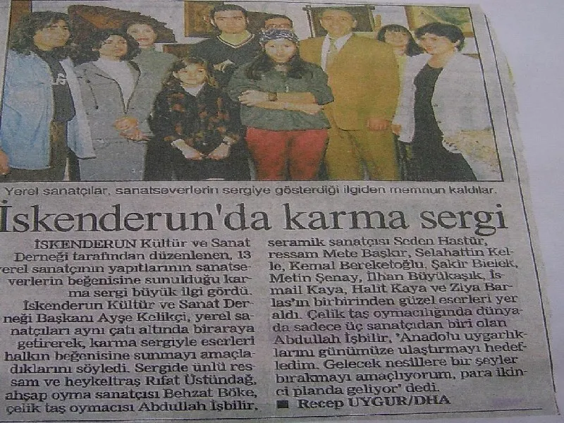 İskenderun'da karma sergi